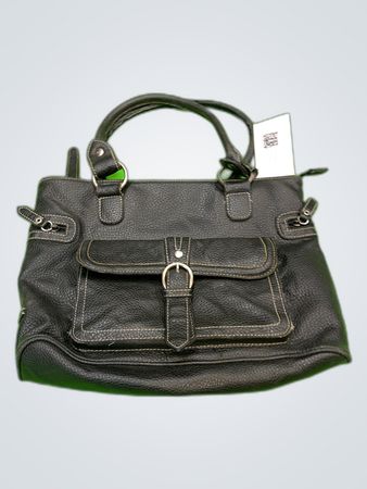 Black Leather Handbag