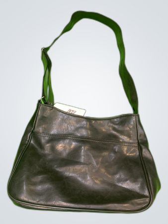 Black Leather Shoulder Bag