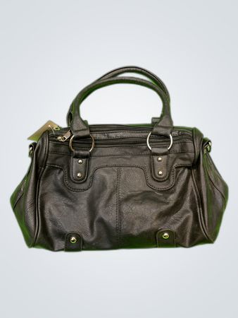 Unbranded Black Leather Small Handbag