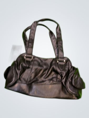 Black Leather Handbag