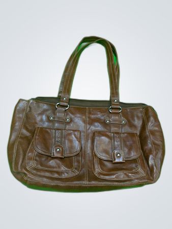 Brown Leather Handbag