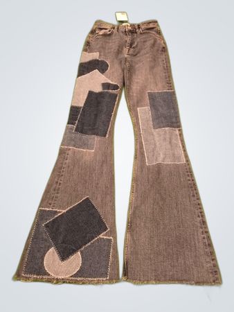 BDG Urban Outfitters Patchwork Flare Jeans