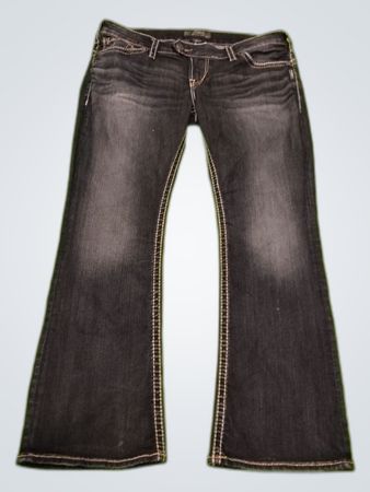 Silver Bootcut Jeans