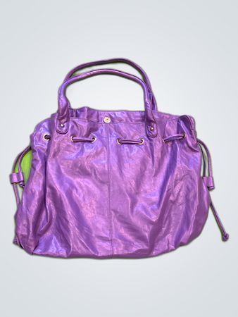 Purple Tote Handbag