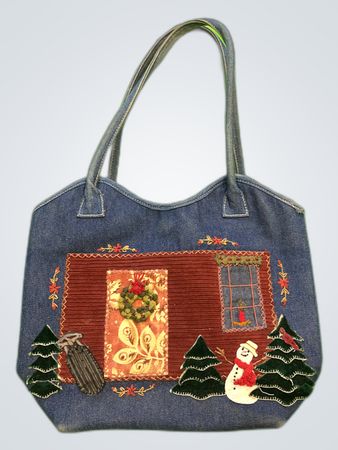 Cappelli Denim Tote Bag