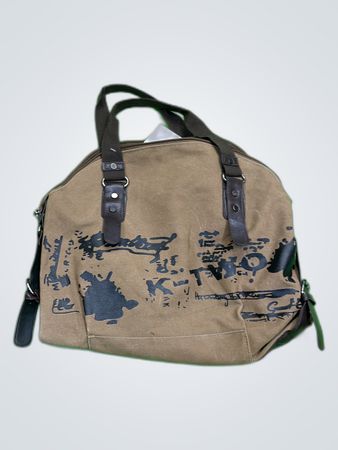 Carhartt Khaki Canvas Tote Bag