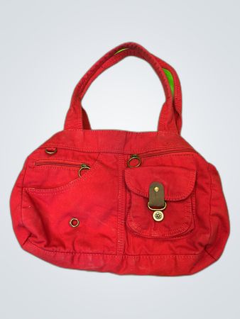 Red Tote Handbag
