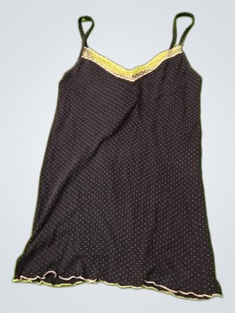 Unbranded Black Lace Trim Camisole