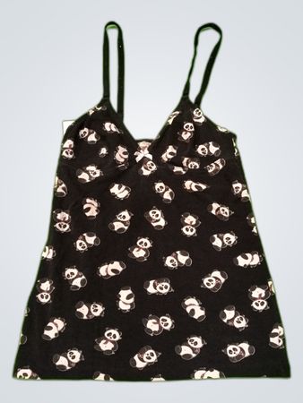 Printed Panda Camisole Top