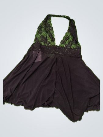 ASOS Design Black Lace Slip Dress