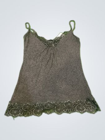 Sisley Lace Trim Camisole Top