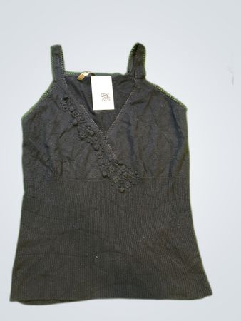 Zara Black Lace Trim Camisole