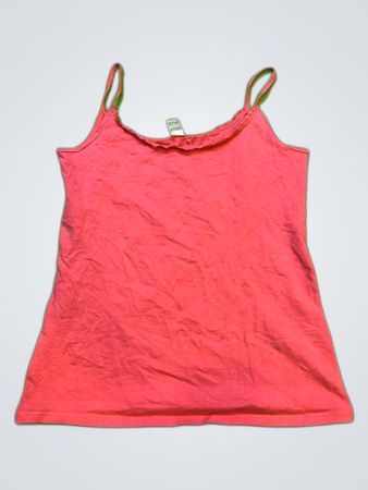 Loft Pink Lace Trim Camisole