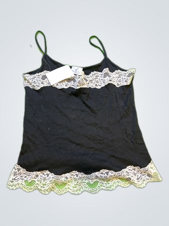 F&F Black Lace Trim Camisole