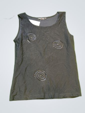 Maxima Black Basic Tank Top