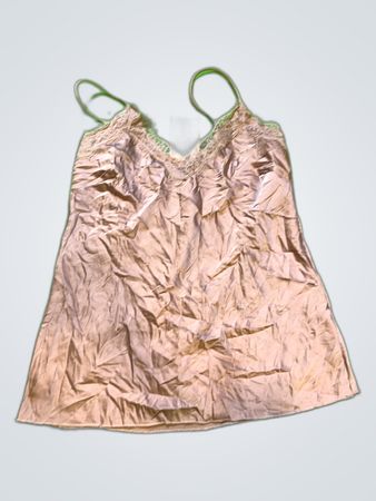 Unbranded Lace Trim Satin Camisole