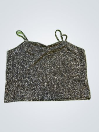 Pimkie Black Sparkly Tank Top