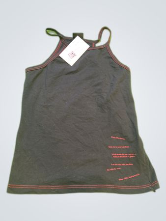 Lee Black Graphic Tank Top