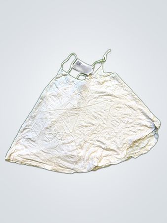 Zara White Lace-Up Camisole