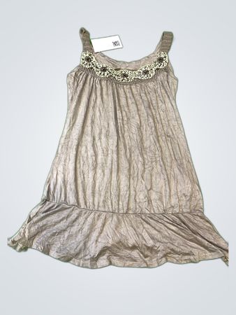 Unbranded Beaded Spaghetti Strap Mini Dress