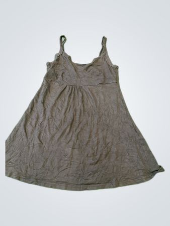 Cache Gray Mini Tank Dress