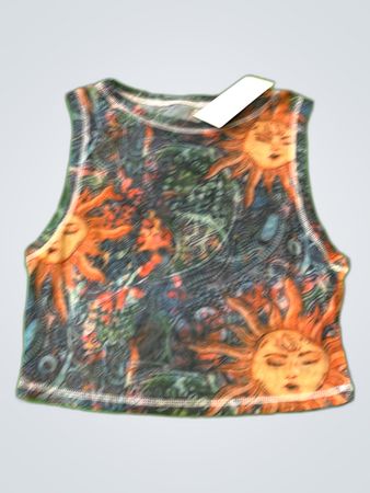 Graphic Print Tank Top