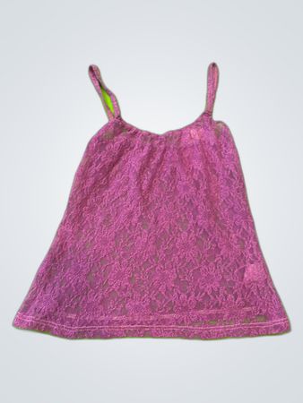 Purple Lace Camisole Top