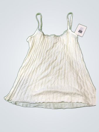 Basic Cotton Lace Trim Camisole