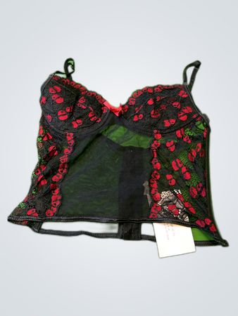 Lace Trimmed Bra Top