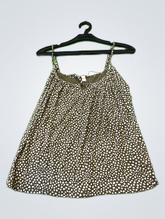 EDC Olive Polka Dot Camisole
