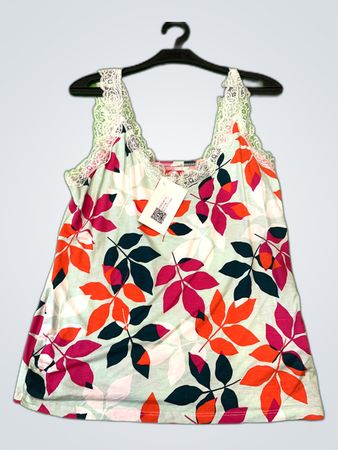 TJAIA Basics Lace Trim Camisole