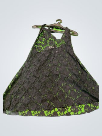 La Redoute Black Lace Slip Dress