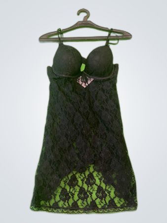Unbranded Black Lace Babydoll Lingerie