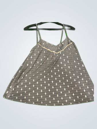 Gémo Gray Patterned Tank Top
