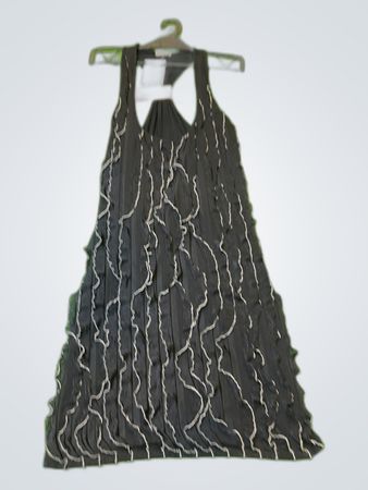 Gap Black Ruffled Tank Top