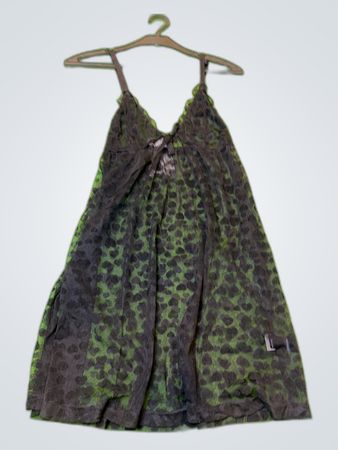 Black Camouflage Dress