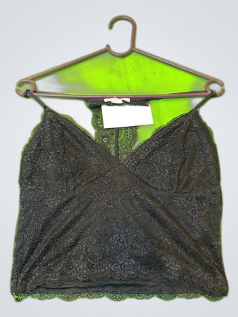 Amisu Black Lace Camisole