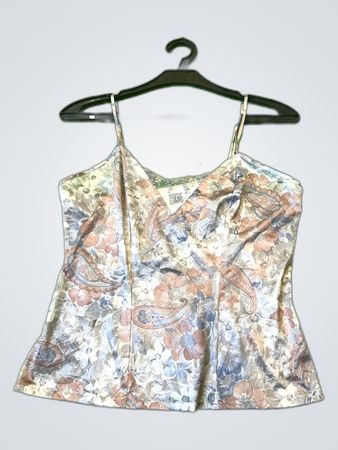 Printed Satin Camisole