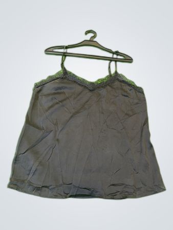 C&A Black Lace Trim Camisole