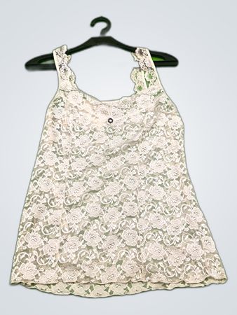 White Lace Camisole Top
