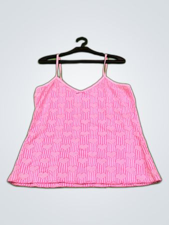 Pink Heart Pattern Camisole
