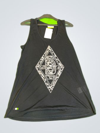 Borussia Dortmund Black Graphic Tank Top