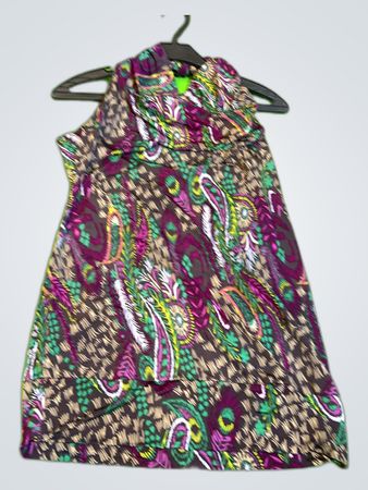 Orsasay Printed Halter Blouse