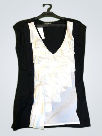 Bebe Ruffle Blouse
