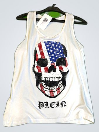 Philipp Plein Graphic Tank Top