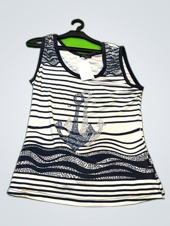 Løe Guy Graphic Anchor Tank Top