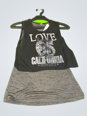 Love Moschino Love California Graphic Mini Dress
