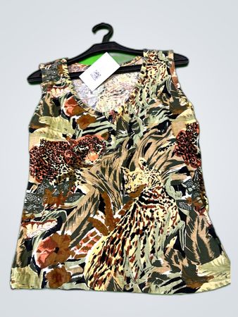 Printed Graphic Tank Top