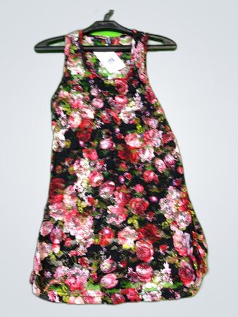 Mohans Sleeveless Floral Mini Dress