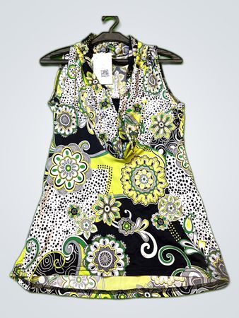 Patrice Brial Printed Mini Dress